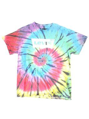 Levi's T-Shirt - Women's Large - Retro Tie-Dye Strauss & Co.